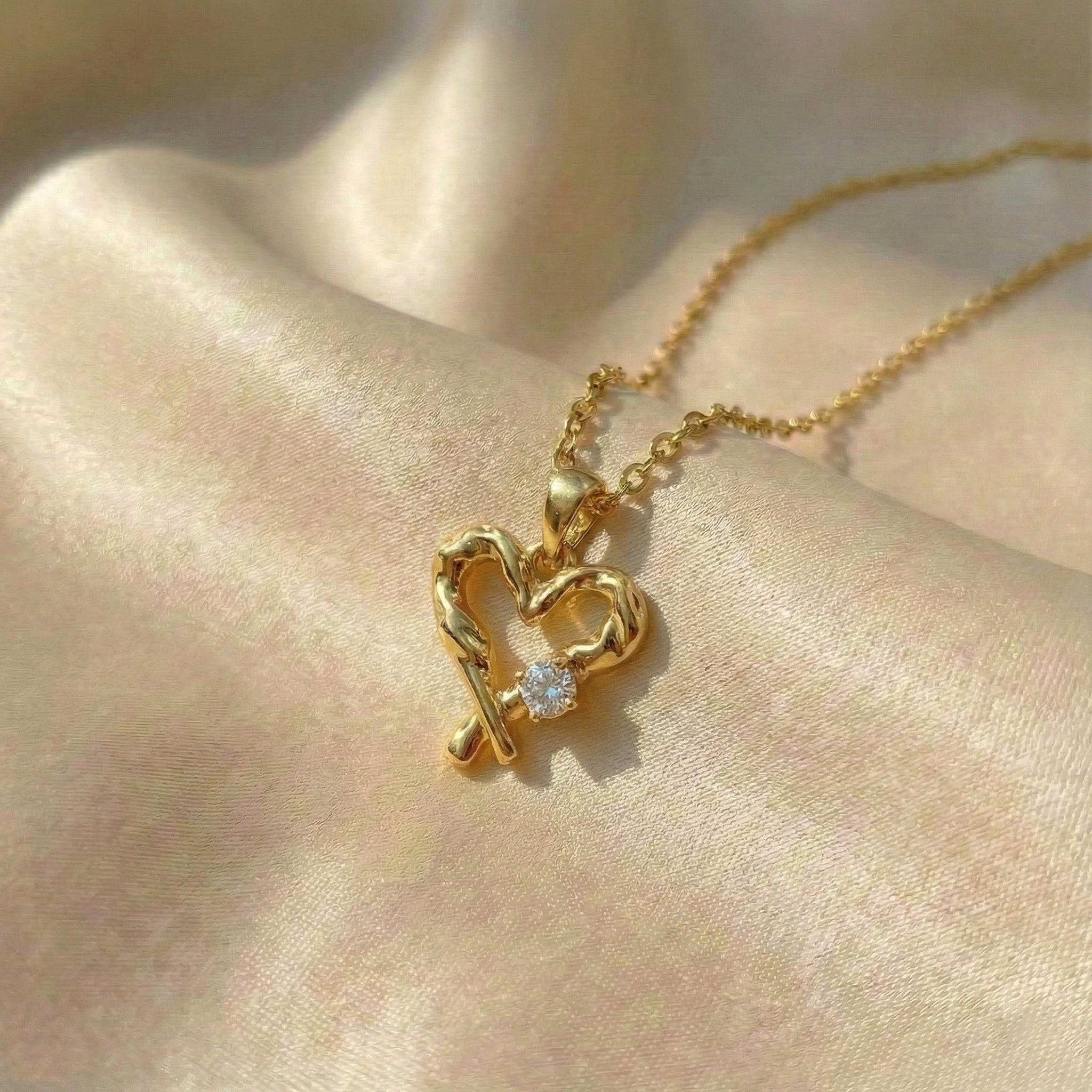 Layered Love Knot Pendant