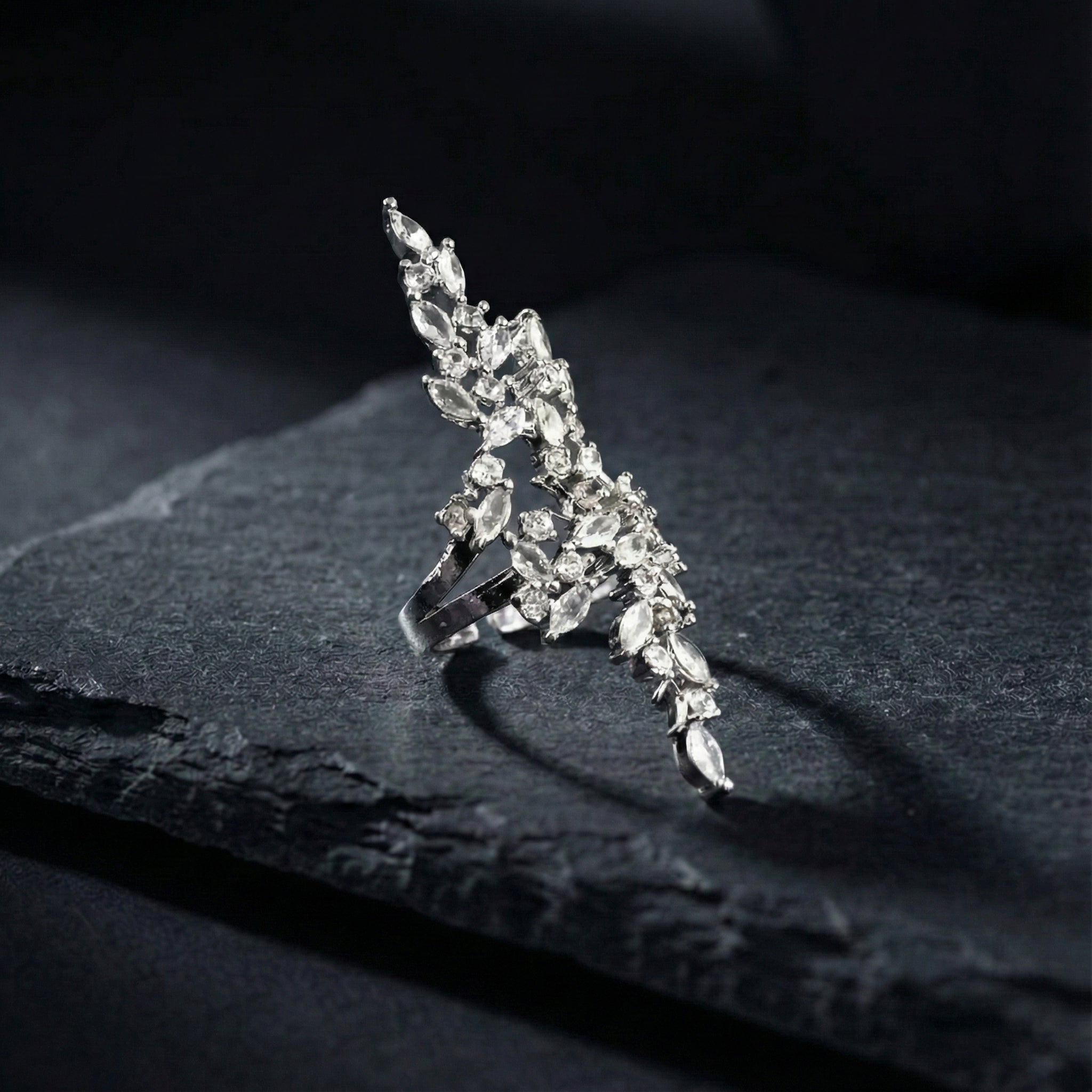 Crystal Ivy Ring