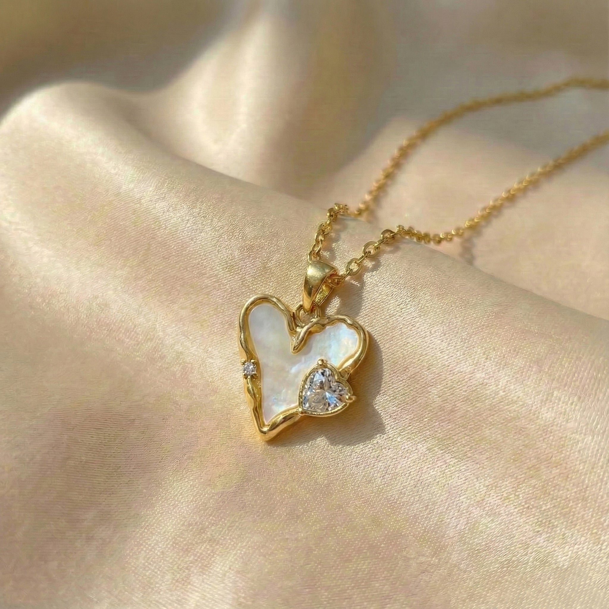 Moonlit Heart Charm