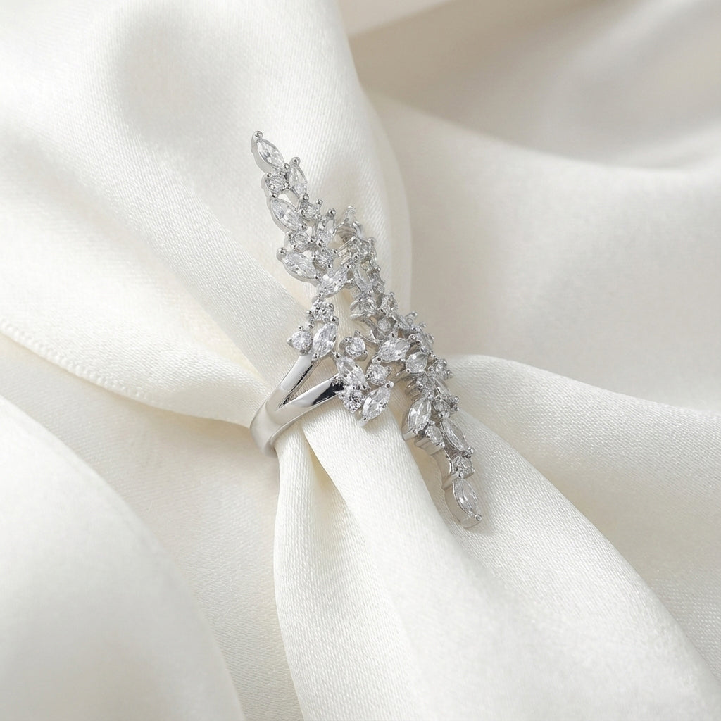Crystal Ivy Ring
