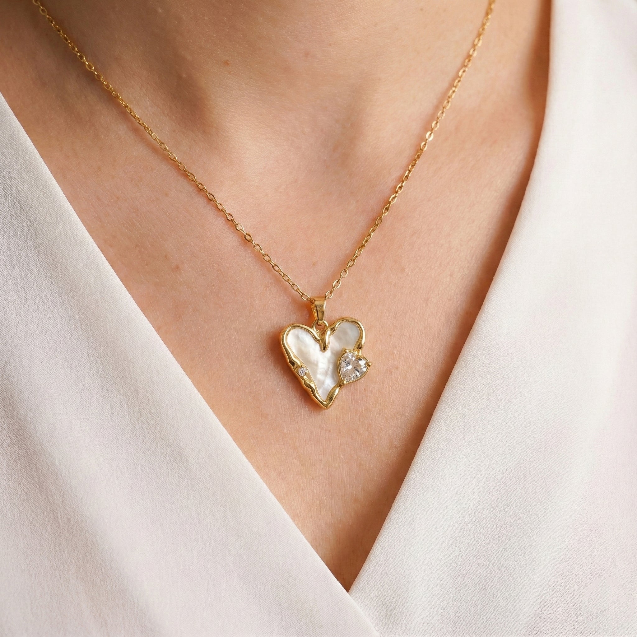 Moonlit Heart Charm