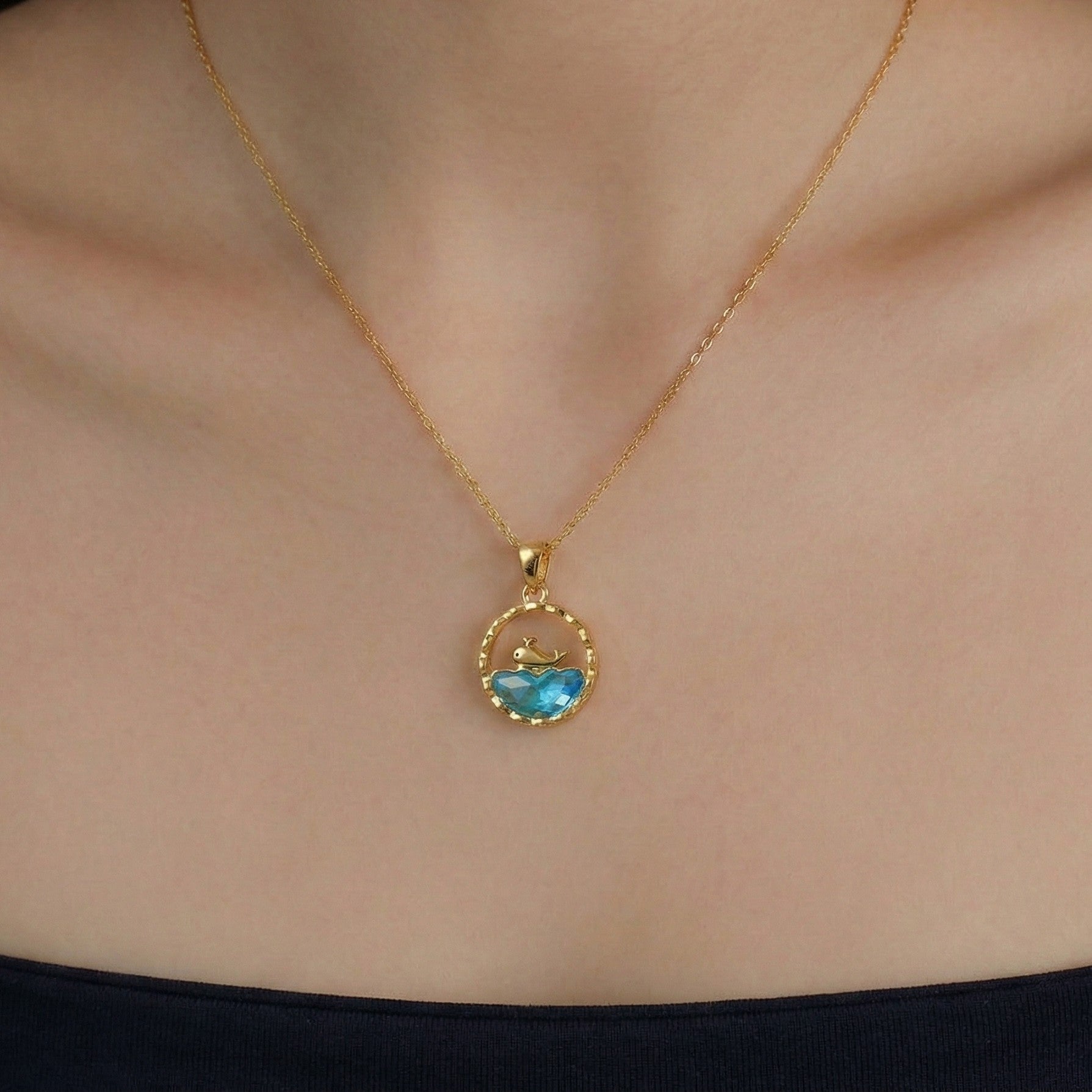 Azure Songbird Charm