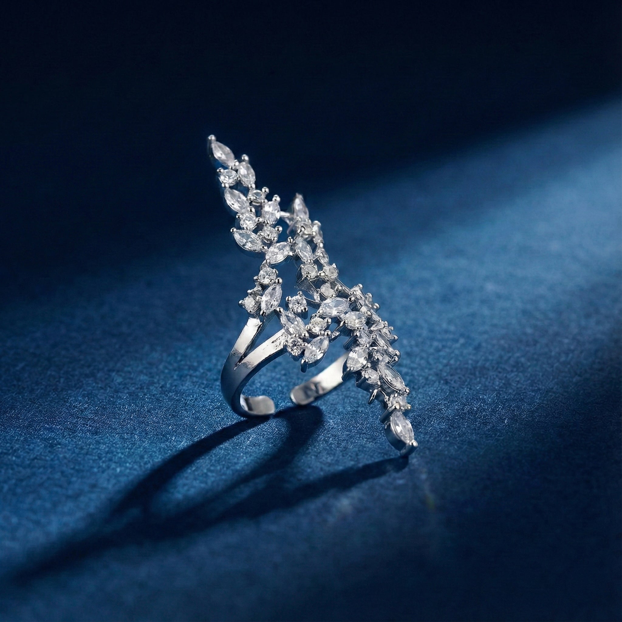 Crystal Ivy Ring