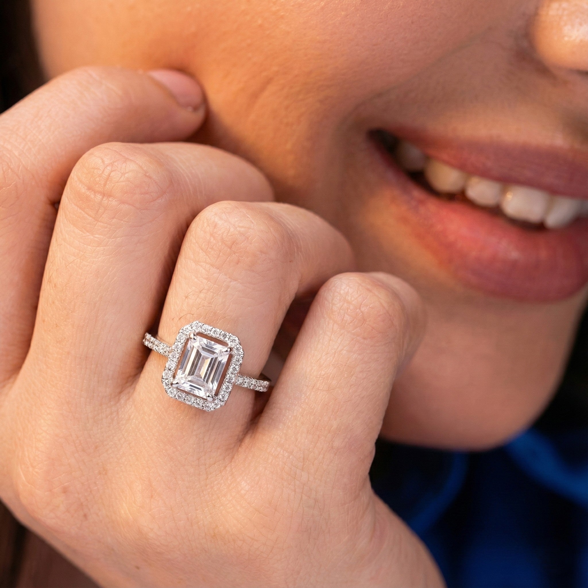 Crystal Emerald Ring