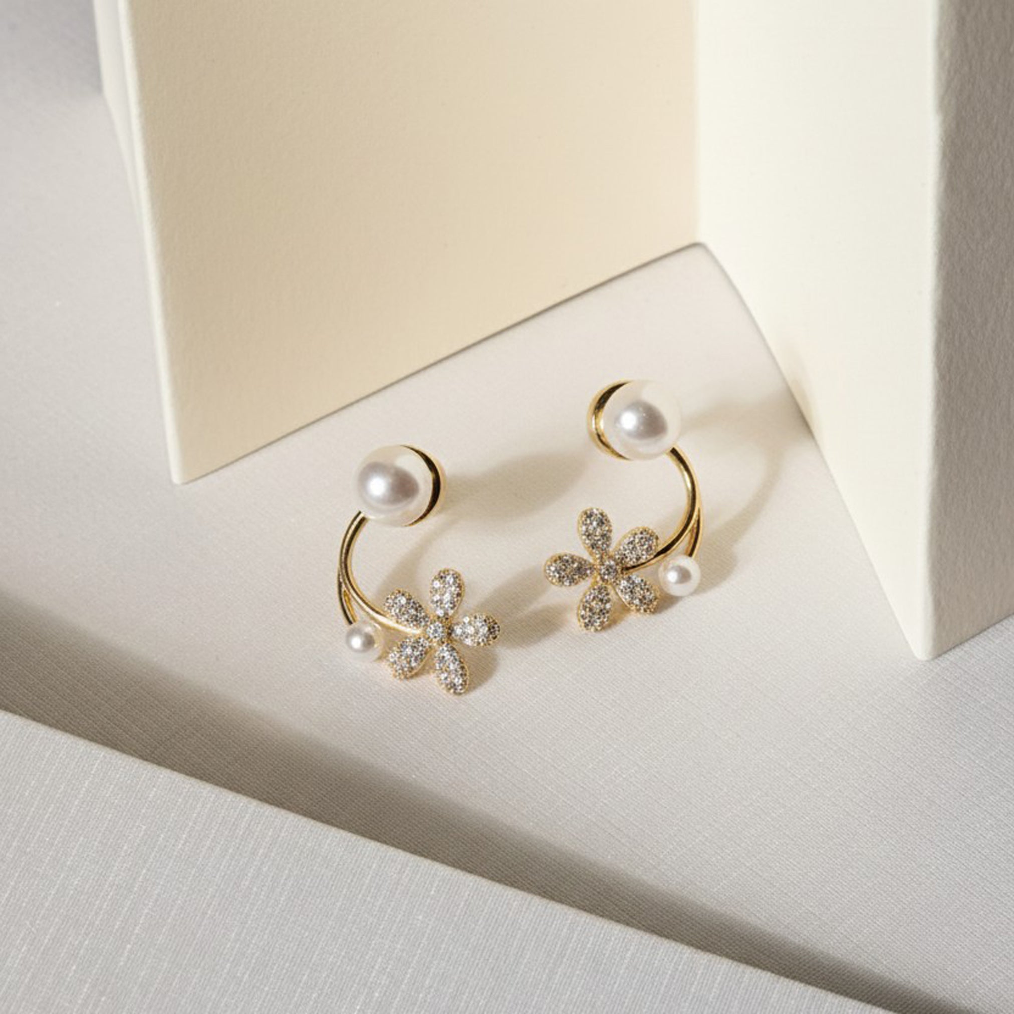Pearl & Petal Studs