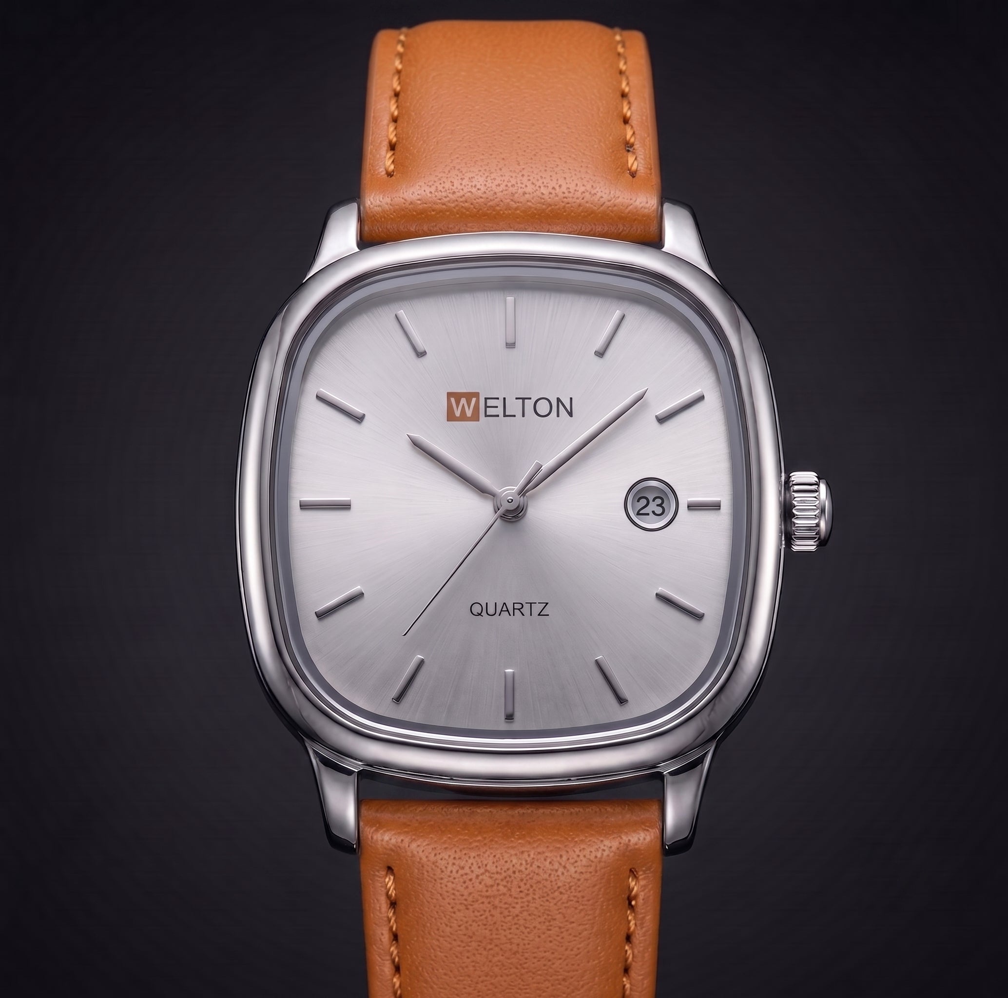 Welton Monolith Tan Silver