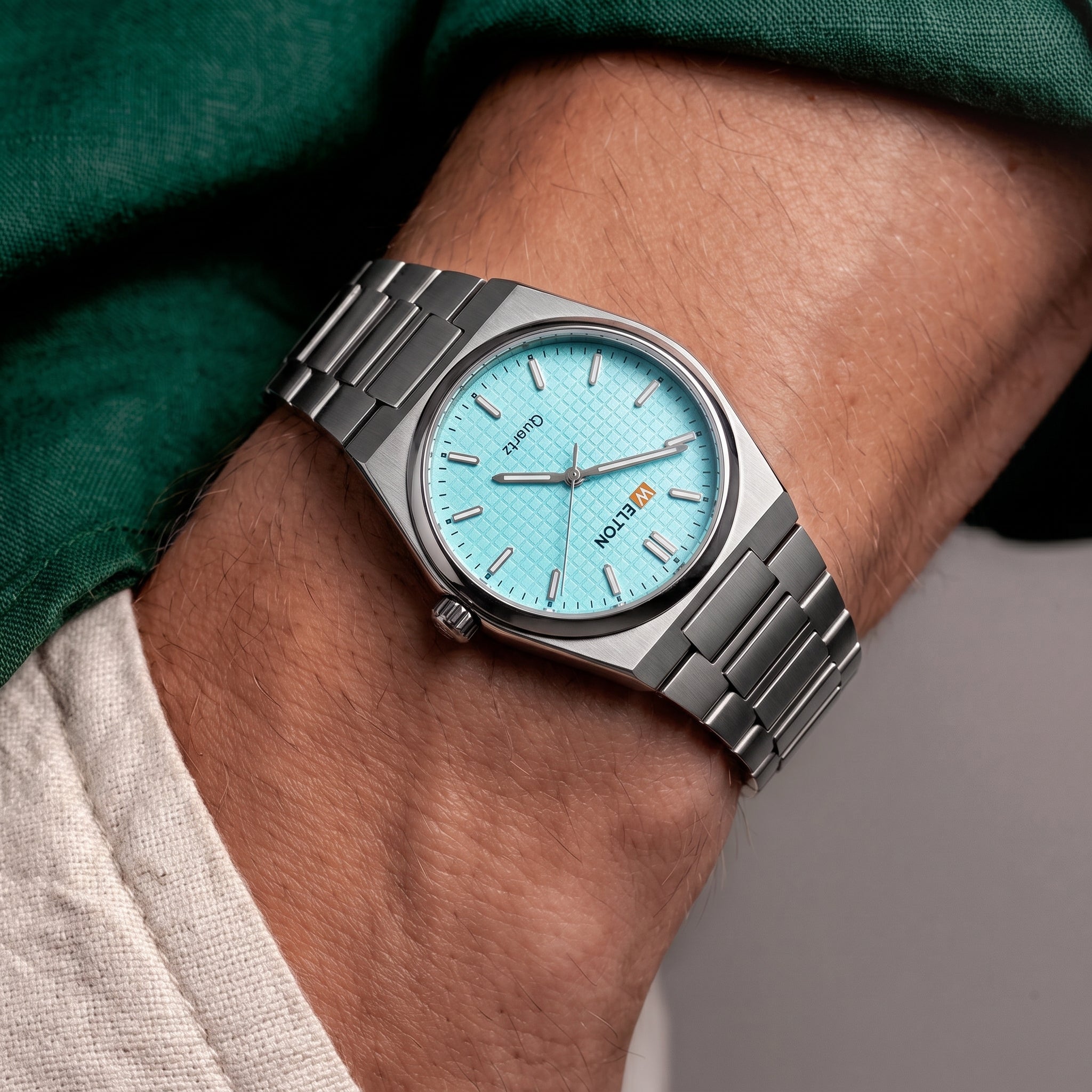 Welton Vantage Steel Tiffany Blue