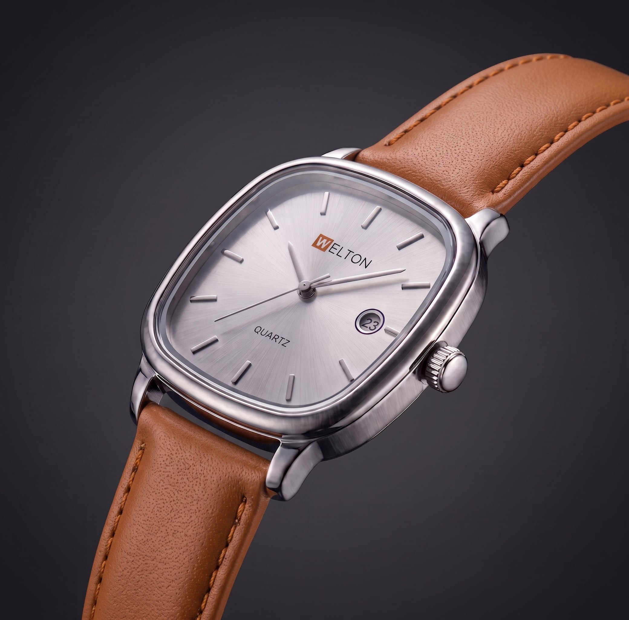 Welton Monolith Tan Silver