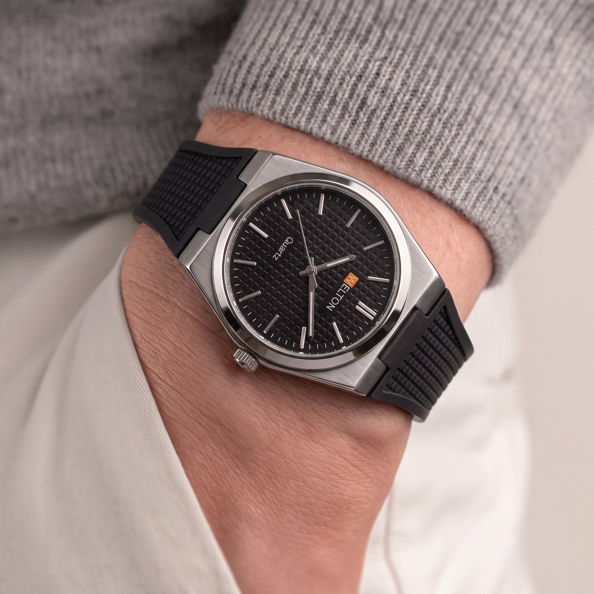 Welton Vantage Patterned Black