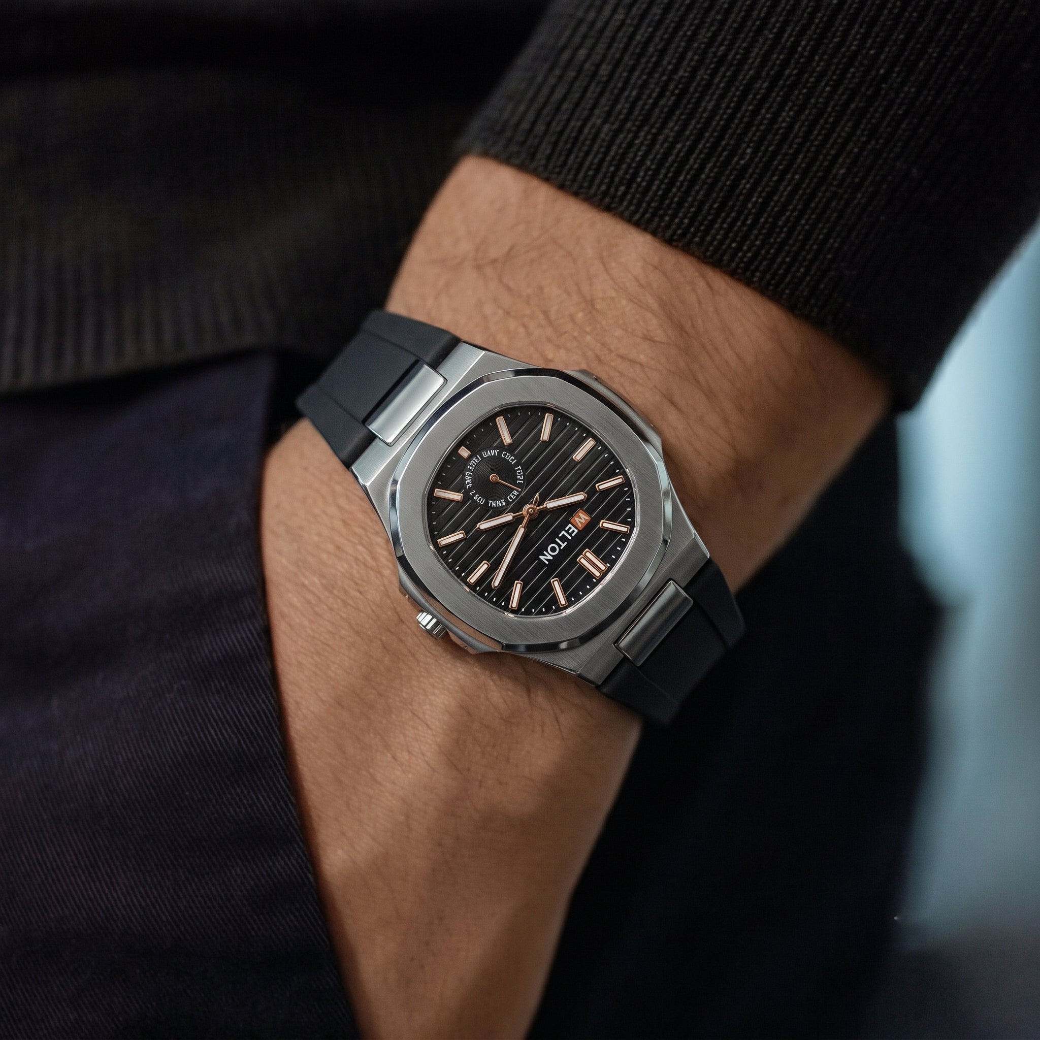 Welton Aquanaut Dual-Tone Onyx