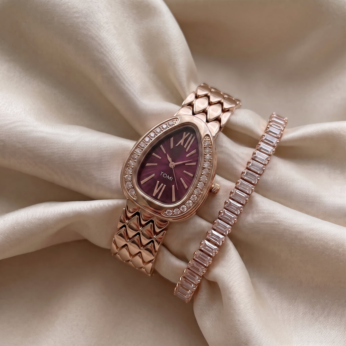 IIRAYA Serpenti Mulberry Rosegold Edition